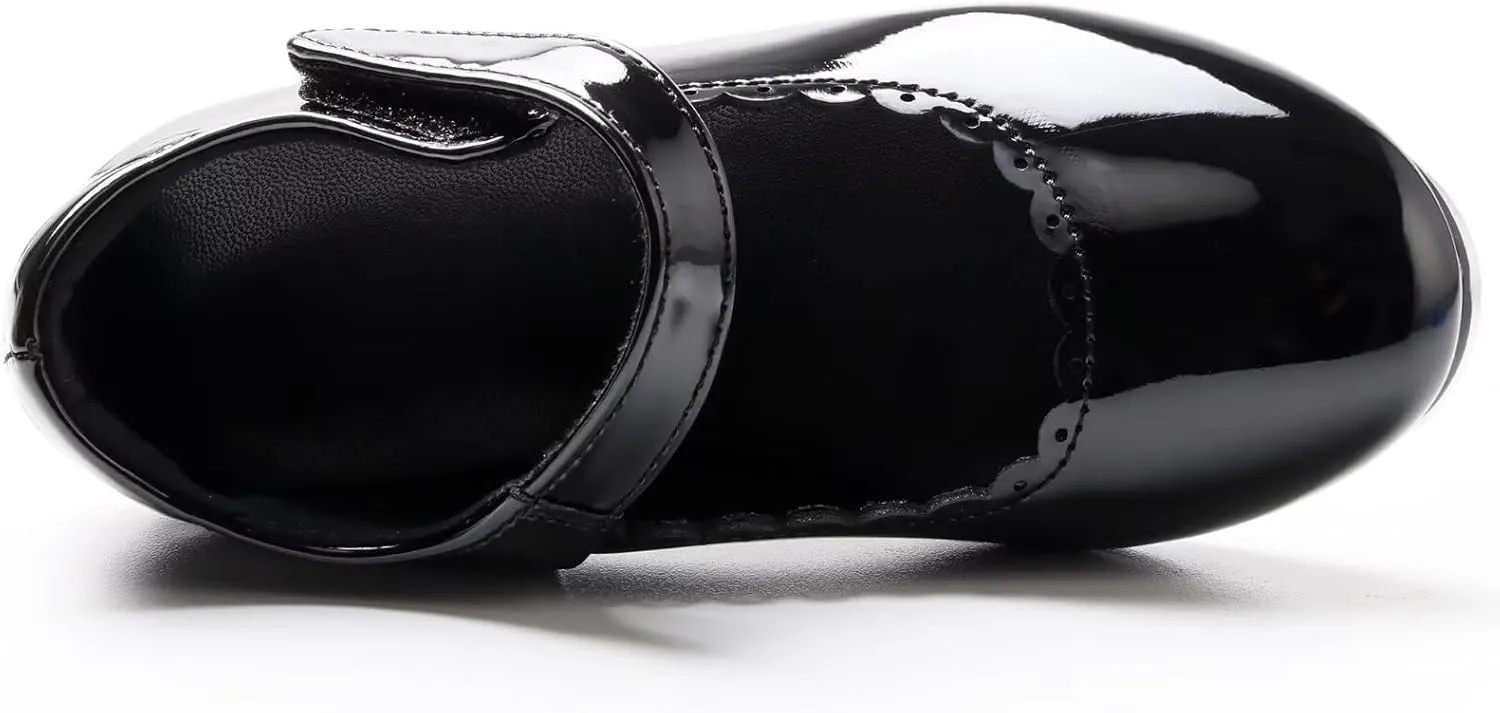 ARCLIBER Tap Shoes for Girls and Boys Easy Strap Tap Dance Shoes for Toddler/Little Kid/Big Kid