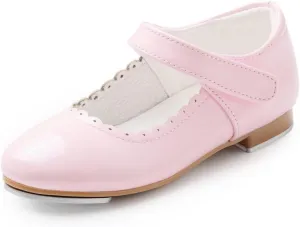 ARCLIBER Tap Shoes for Girls and Boys Easy Strap Tap Dance Shoes for Toddler/Little Kid/Big Kid
