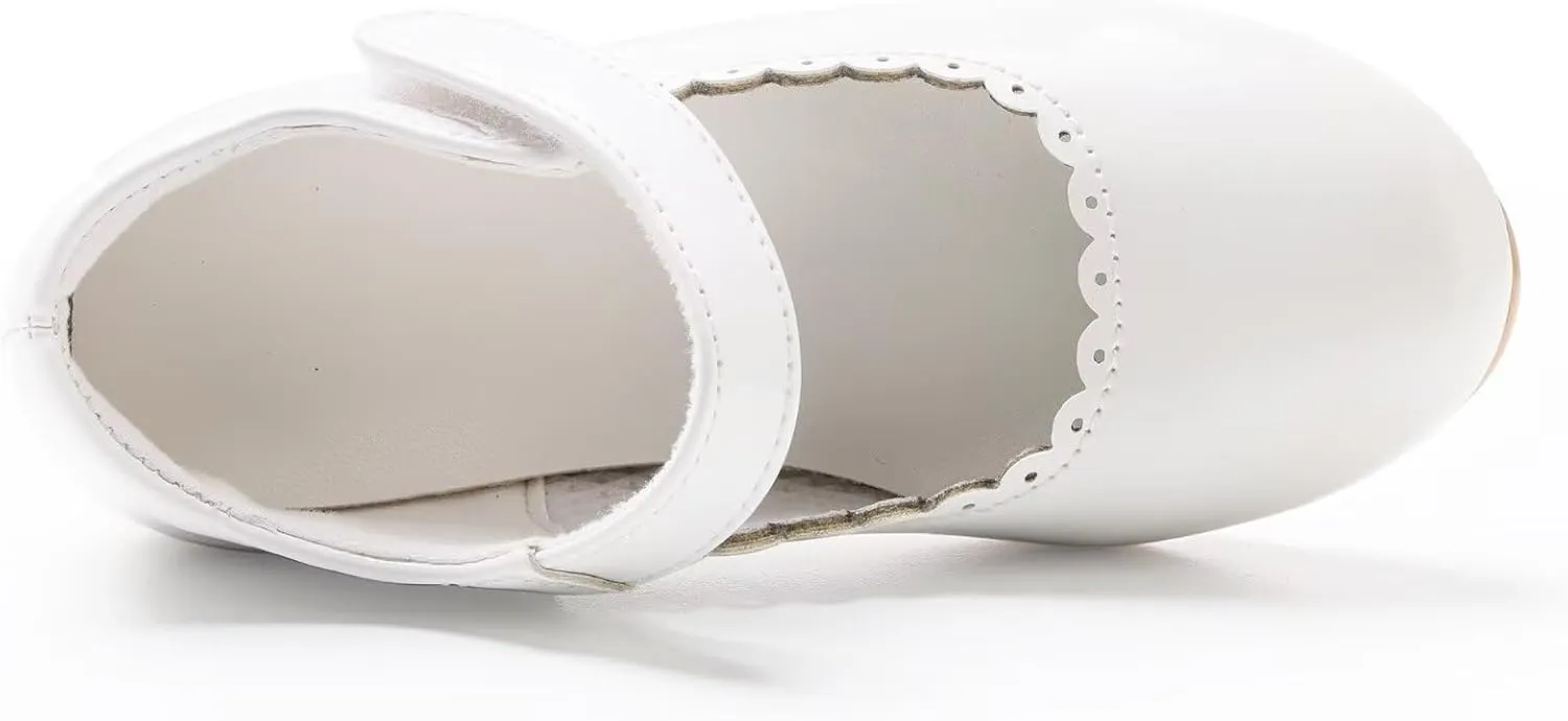 ARCLIBER Tap Shoes for Girls and Boys Easy Strap Tap Dance Shoes for Toddler/Little Kid/Big Kid
