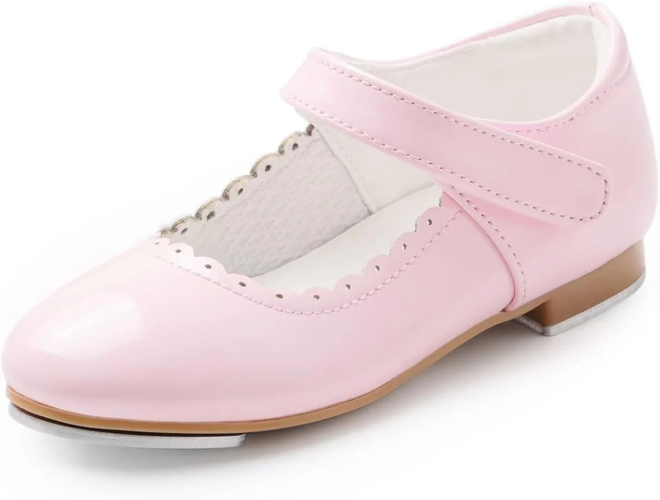 ARCLIBER Tap Shoes for Girls and Boys Easy Strap Tap Dance Shoes for Toddler/Little Kid/Big Kid