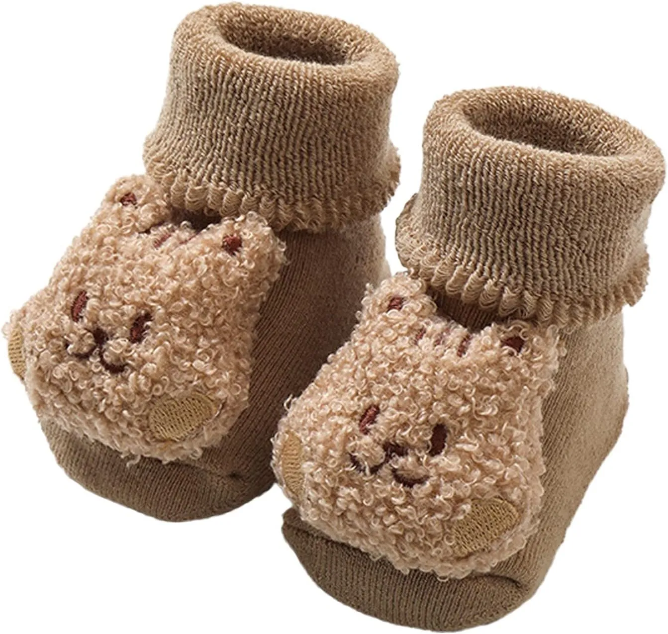 Baby Booties Newborn Infant Sock Shoes - Hand Knitting Crochet Boy & Girl Cozy Winter Shoes