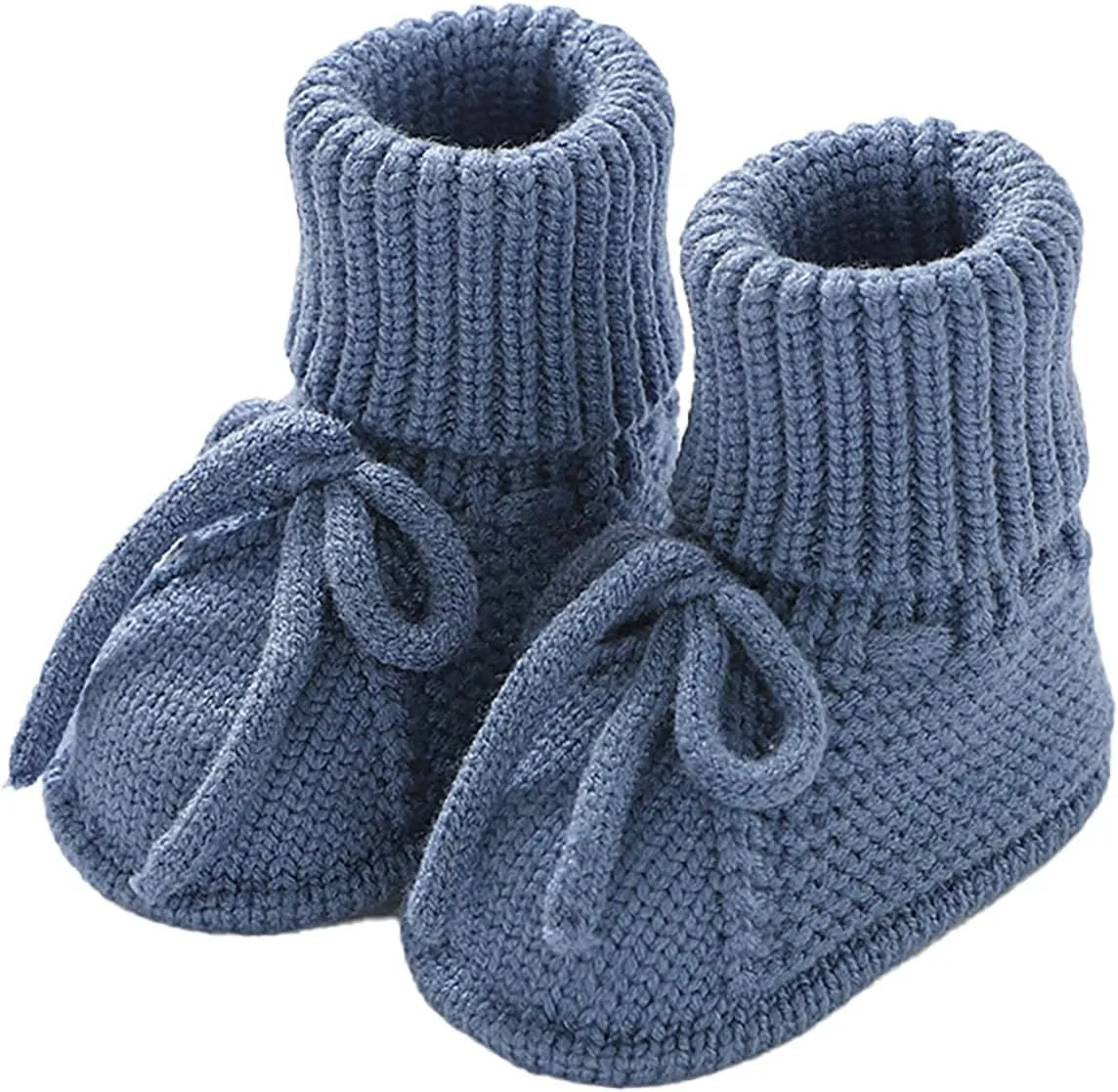 Baby Booties Newborn Sock Shoes Hand Knitting Crochet Infant Boy Girl Cozy Shoes Indoor Breathable Walking Shoes