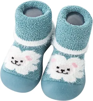 Baby Girl Shoes Children Todller Shoes Baby Boys Girls Non Slip Flat Socks Shoes Lightweight Comfortable Cute Cute B