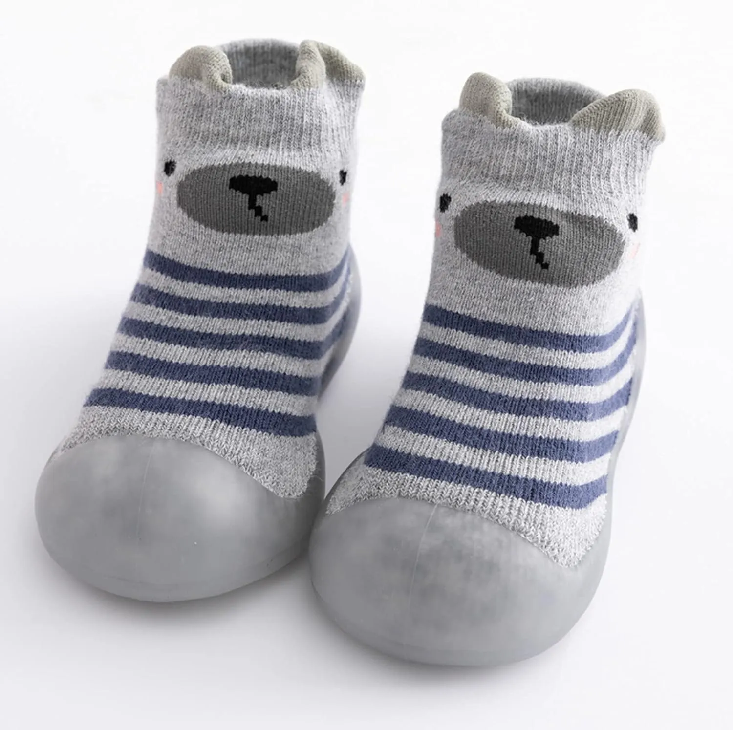 Baby Girl Shoes,Kids Toddler Baby Boys Girls Solid Warm Knit Soft Sole Rubber Shoes Sock Slipper Stocking Girls Shoes