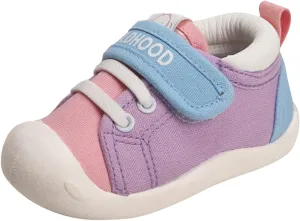 Baby Shoes Infant Boy Girl First Walker Shoes Toddler Walking Shoes Lightweight Non-Slip Slip-On Sneakers Breathable