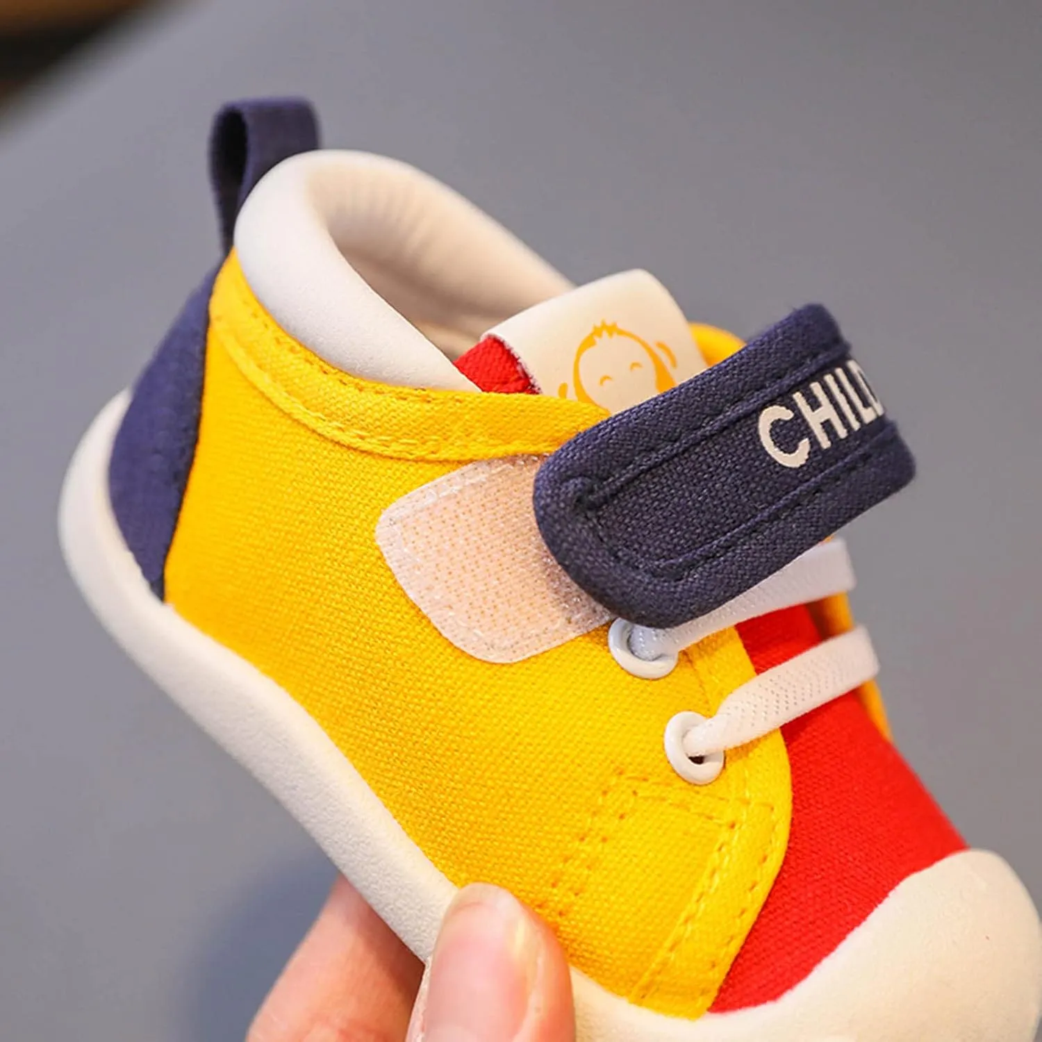 Baby Shoes Infant Boy Girl First Walker Shoes Toddler Walking Shoes Lightweight Non-Slip Slip-On Sneakers Breathable