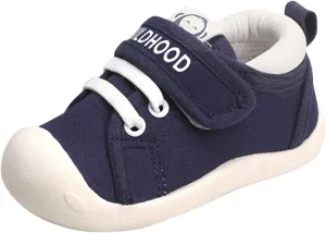 Baby Shoes Infant Boy Girl First Walker Shoes Toddler Walking Shoes Lightweight Non-Slip Slip-On Sneakers Breathable