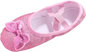 Ballet Shoes for Girls Satin Dance Practic Slippers Split Soft Flat Sole Yoga Gymnastics Shoes Pik Ballet Slippers