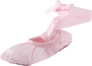Ballet Shoes for Girls Satin Ribbons Ballet Slippers Dance Shoes Satin Dance Practice Slippers Breathable Shoes