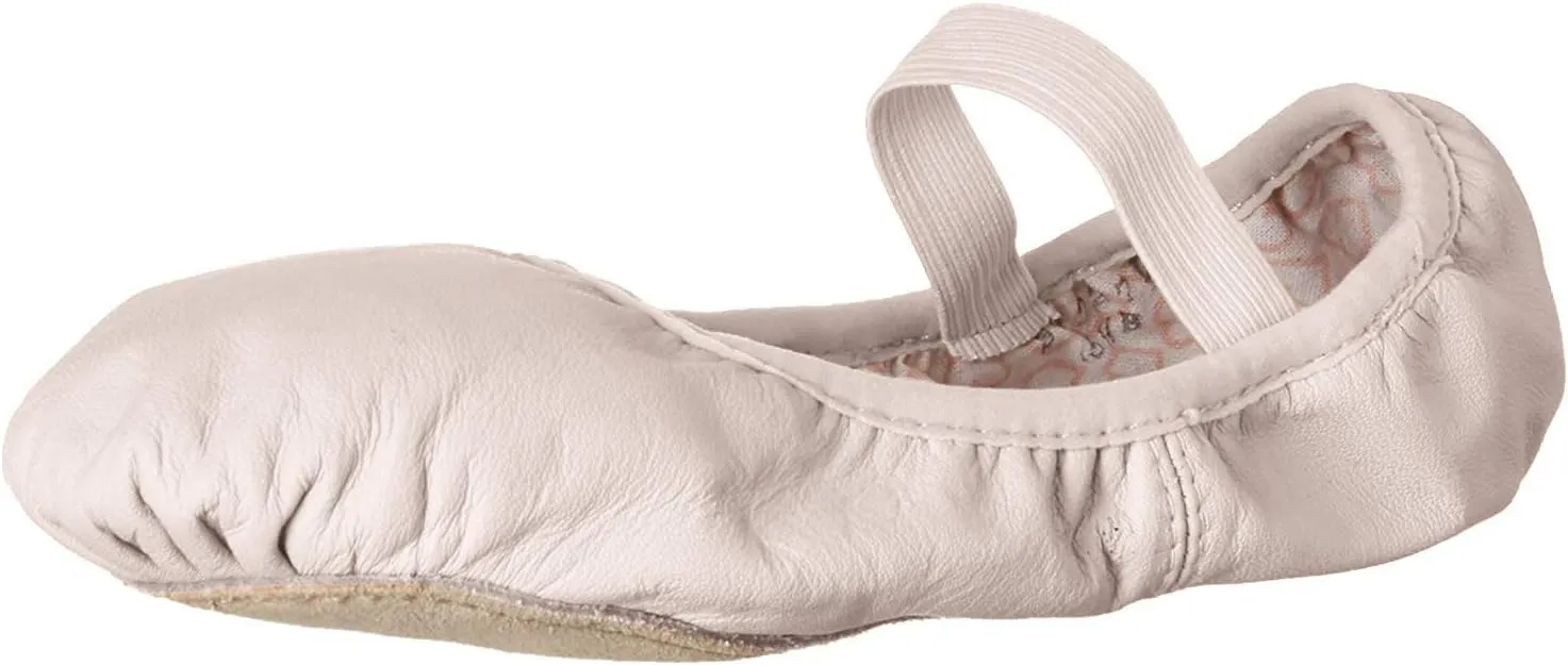 Bloch Girl's Soft Leather Upper, Flexibility Full Suede Outsole