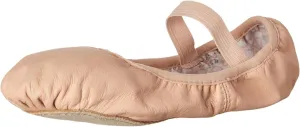 Bloch Toddler Shoes, Girls Shoes, High Durability Soft Leather Upper, Flexibility Full Suede Outsole, Pre-Sewn Elastic, 10.5 Wide Little Kid