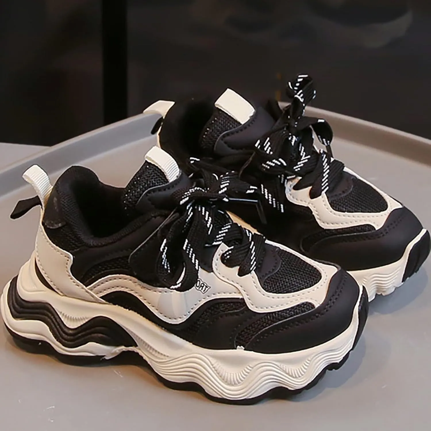 Boys Girls Shoes Kids Sneakers Lightweight Breathable Tennis Athletic Running Shoes for Toddler/Little Kid/Big Kid