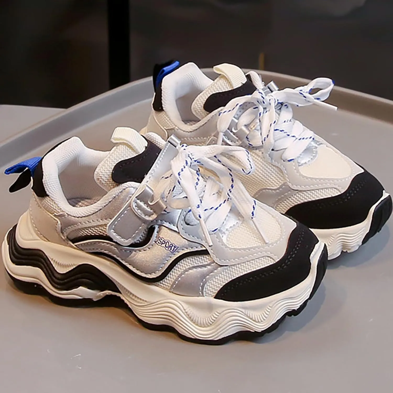 Boys Girls Shoes Kids Sneakers Lightweight Breathable Tennis Athletic Running Shoes for Toddler/Little Kid/Big Kid