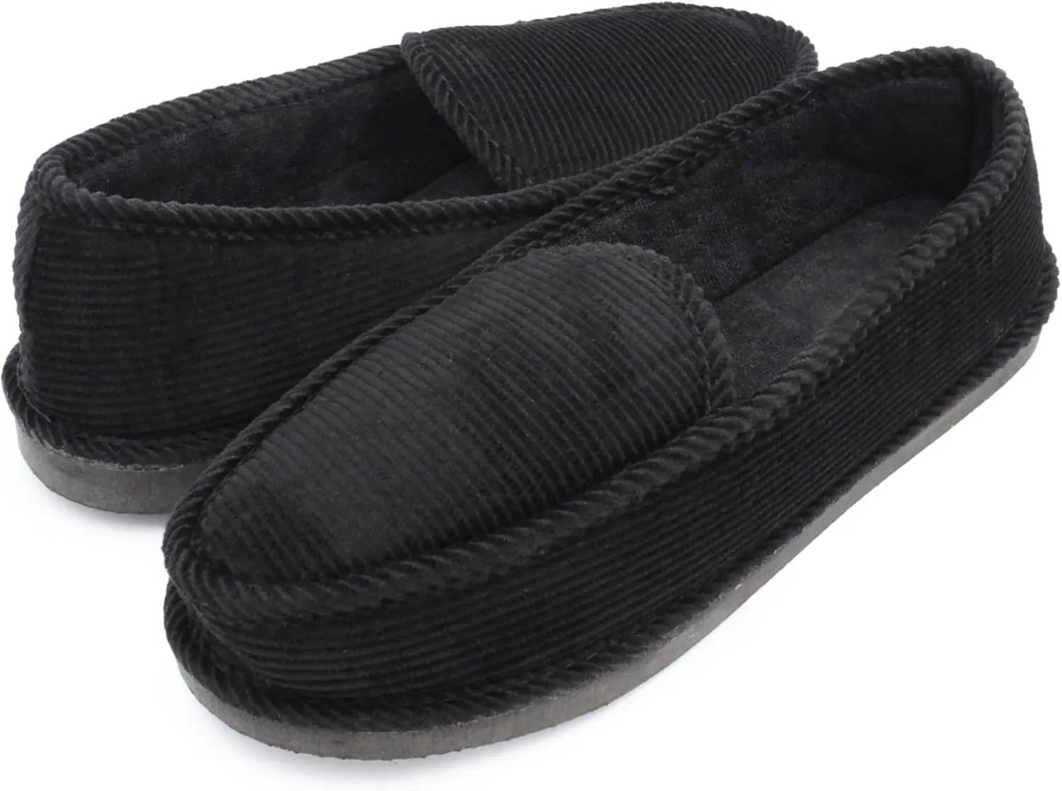 Bright Men's Corduroy House Slippers