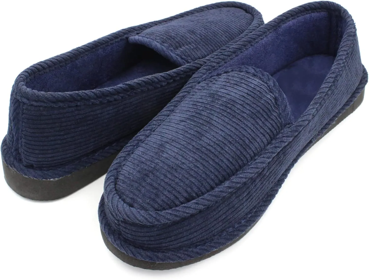 Bright Men's Corduroy House Slippers