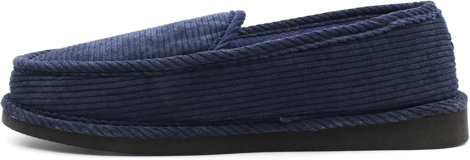 Bright Men's Corduroy House Slippers