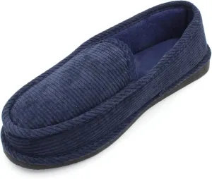 Bright Men's Corduroy House Slippers