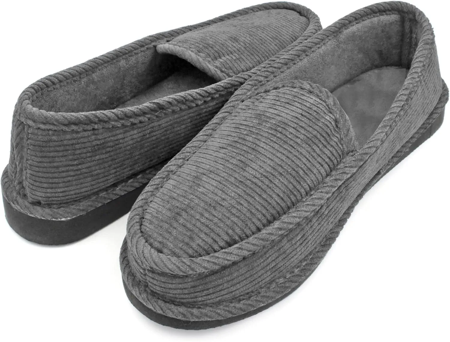 Bright Men's Corduroy House Slippers