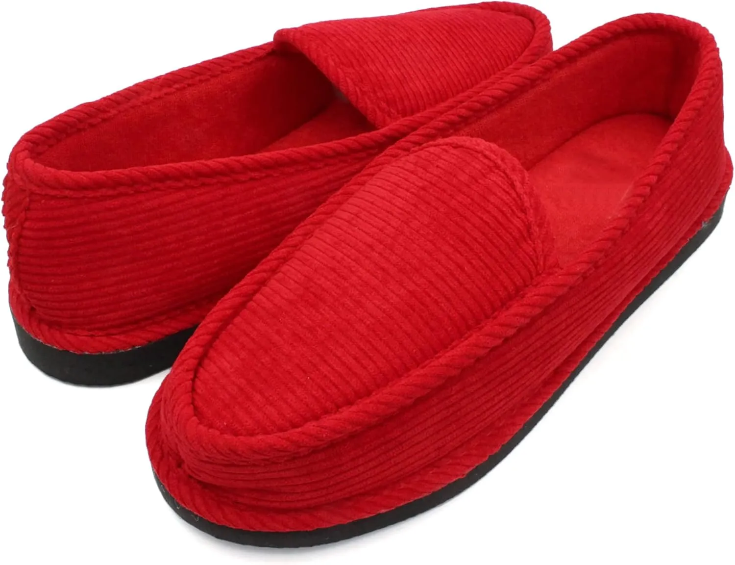 Bright Men's Corduroy House Slippers