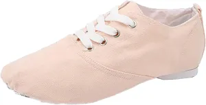 Canvas Ballet Shoes for Girls Ballet Girls Dance Shoes Stretch Split Sole Ballet Slippers Flat for Perform Dance Yoga
