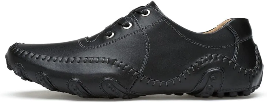 ChicWind Men's Comfy Driving Car Leather Loafers Boat Shoes Moccasins