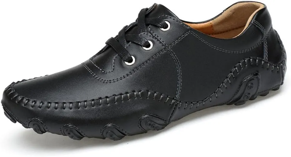 ChicWind Men's Comfy Driving Car Leather Loafers Boat Shoes Moccasins