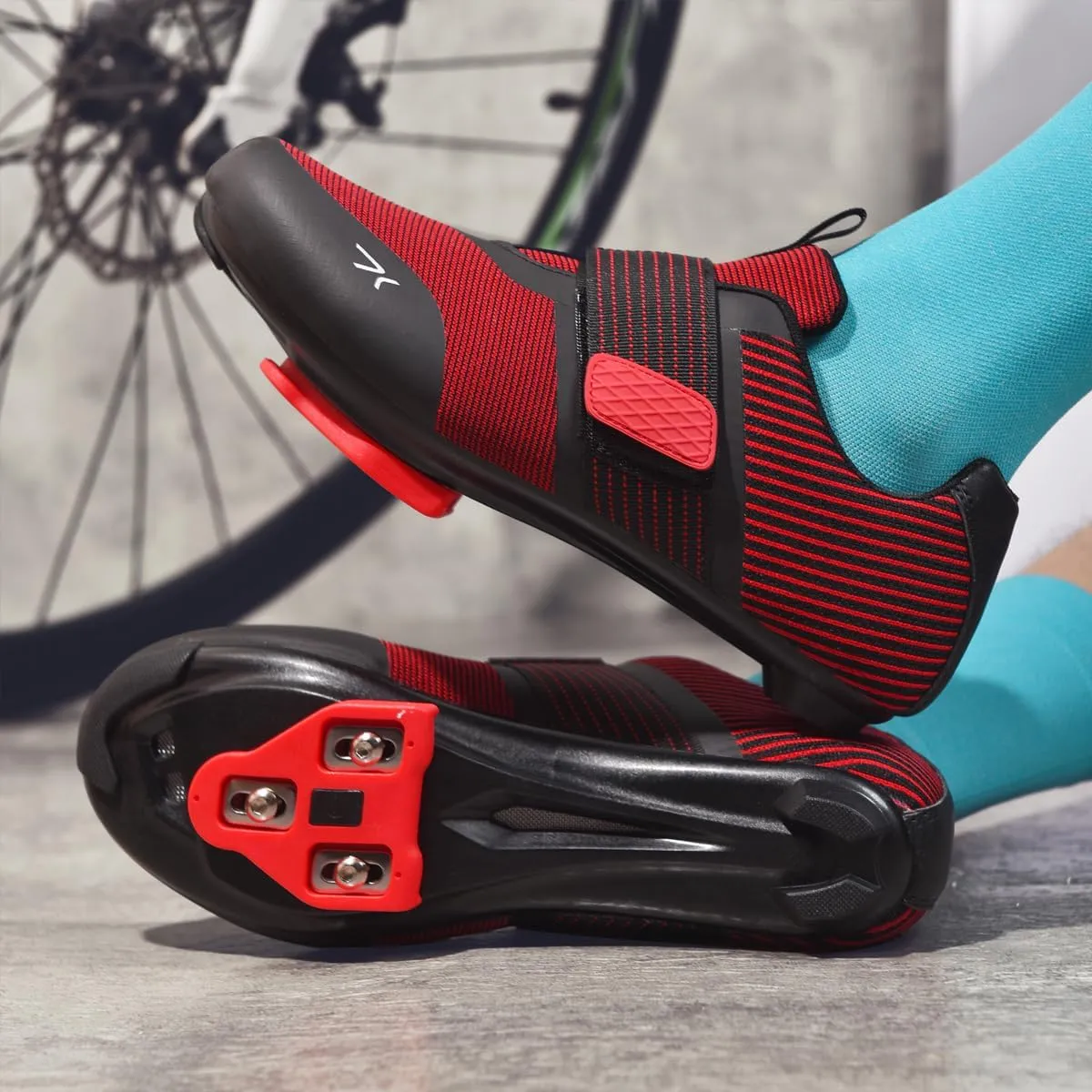 Cycling Shoes for Men and Women Road Bike Compatible with Peloton Pre-Installed with Delta Cleats Bicycle Riding Footwear Shoes