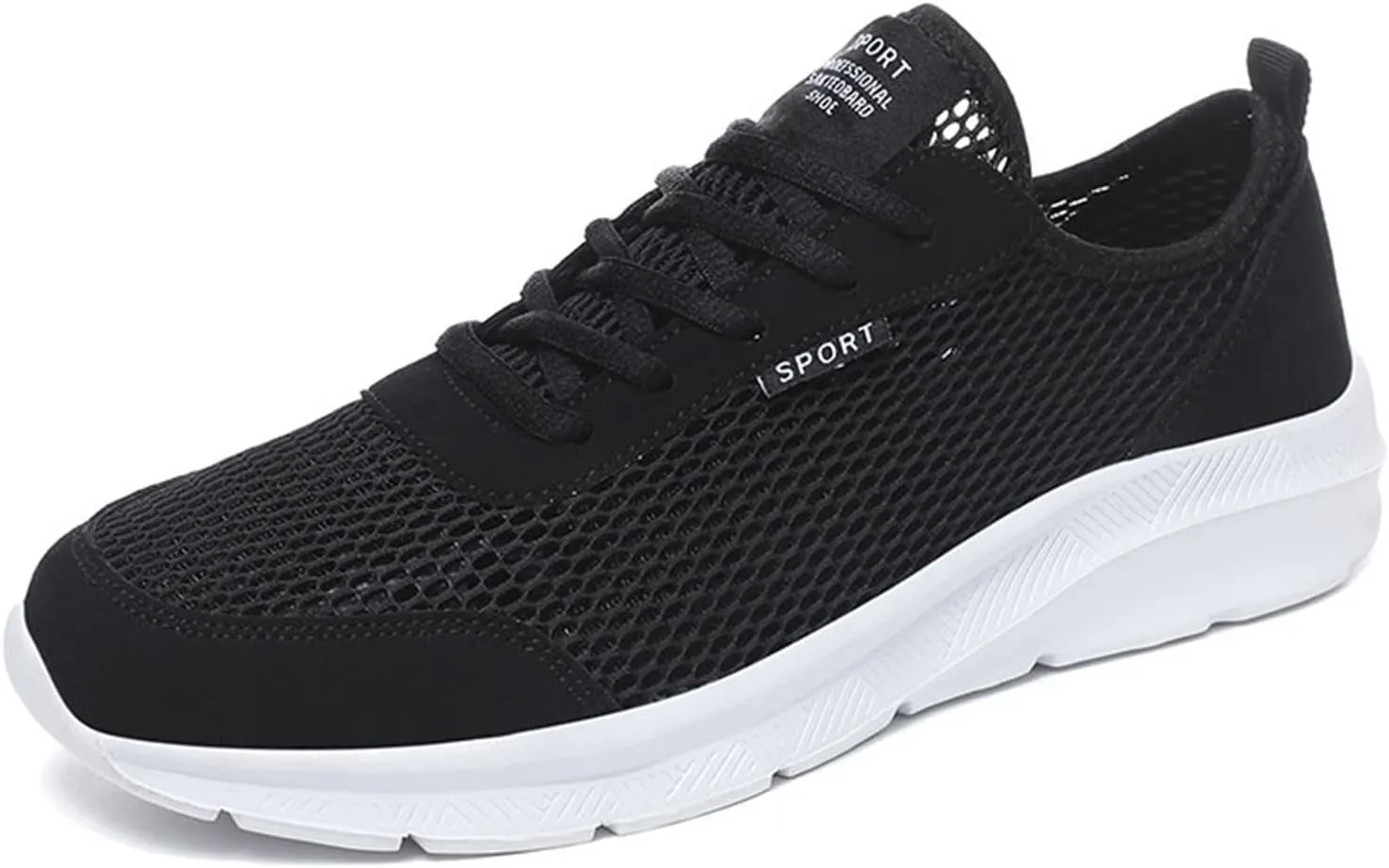 Fashion Summer Men Breathable Mesh Lightweight Comfortable Casual Shoes Mens High Sneaker Shoes Men's Fashion Men Shoes
