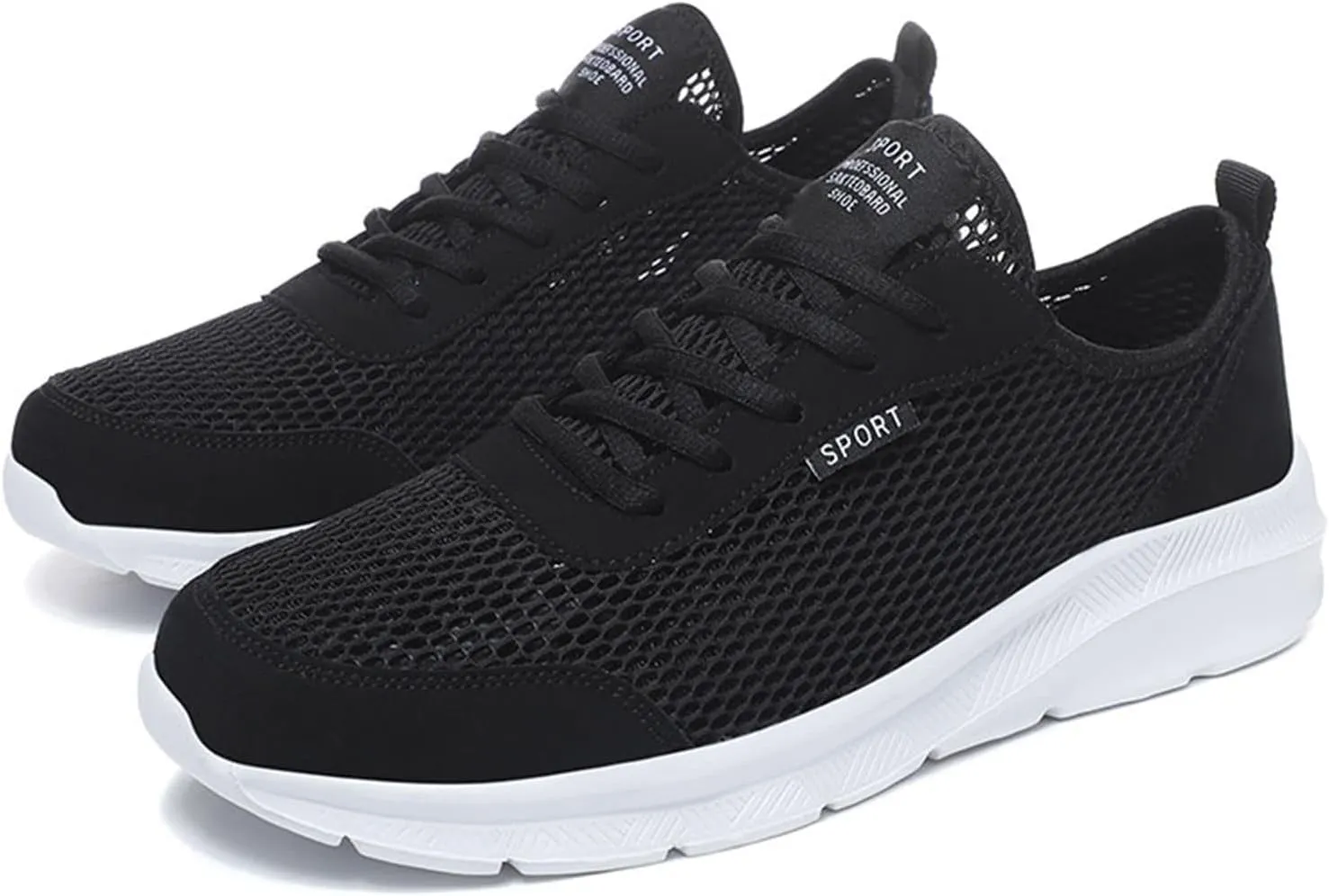 Fashion Summer Men Breathable Mesh Lightweight Comfortable Casual Shoes Mens High Sneaker Shoes Men's Fashion Men Shoes