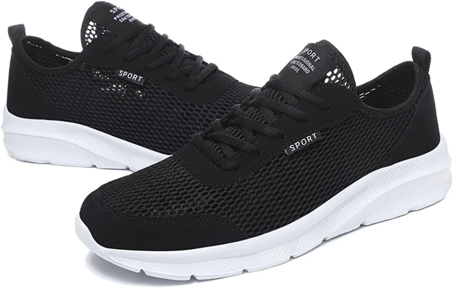 Fashion Summer Men Breathable Mesh Lightweight Comfortable Casual Shoes Mens High Sneaker Shoes Men's Fashion Men Shoes