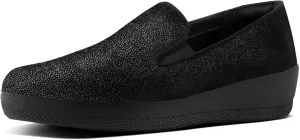 FitFlop Women's Superskate Leather Loafers Flat