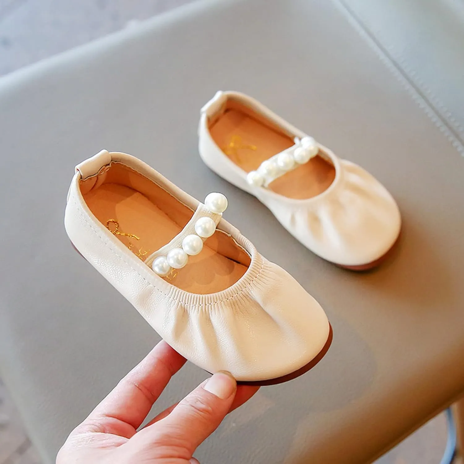 Girls Slippers Boots Size 2 Toddler Little Girl Dress Shoes Girl Flats Kids Flip Flops with Back Strap Girls