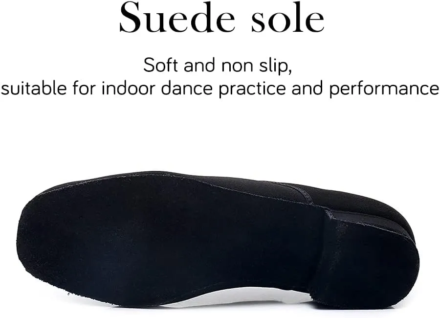 HIPPOSEUS Men's Standard Ballroom Dance Shoes Lace up Latin Tango Rumba Social Dance Waltz Shoes