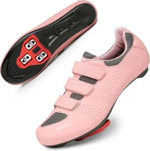 Honosuker Women's Men's Cycling Shoes Compatible with Peloton Delta SPD Spin Road Bike Bicycle Shoes