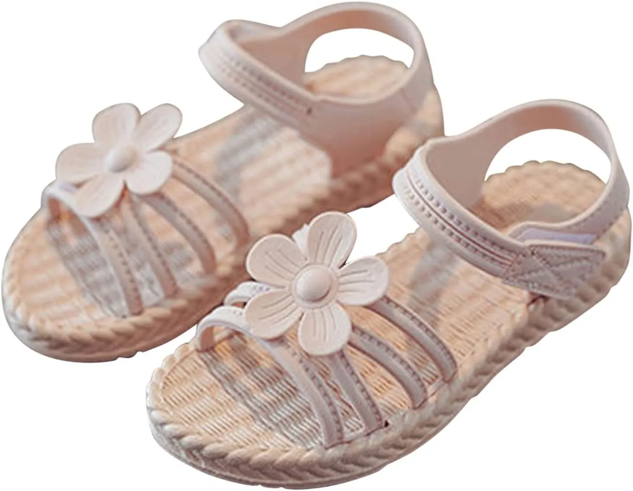 Kids Bulk Flip Flops Toddler Kids Infant Girls Soild Flower Princress Shoes Soft Sole Non Slip First for Kid