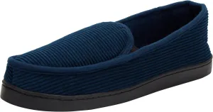 KingSize Men's Wide Width Cotton Corduroy Slippers