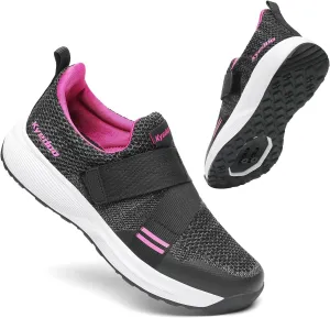 Kyedoo Men‘s Indoor Cycling Shoes Compatible with SPD Cleats, Comfortable Walkable Bike Shoes, Cleats Included