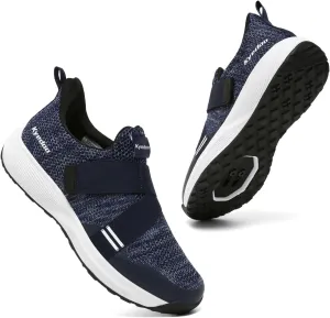 Kyedoo Men‘s Indoor Cycling Shoes Compatible with SPD Cleats, Comfortable Walkable Bike Shoes, Cleats Included
