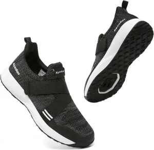 Kyedoo Men‘s Indoor Cycling Shoes Compatible with SPD Cleats, Comfortable Walkable Bike Shoes, Cleats Included