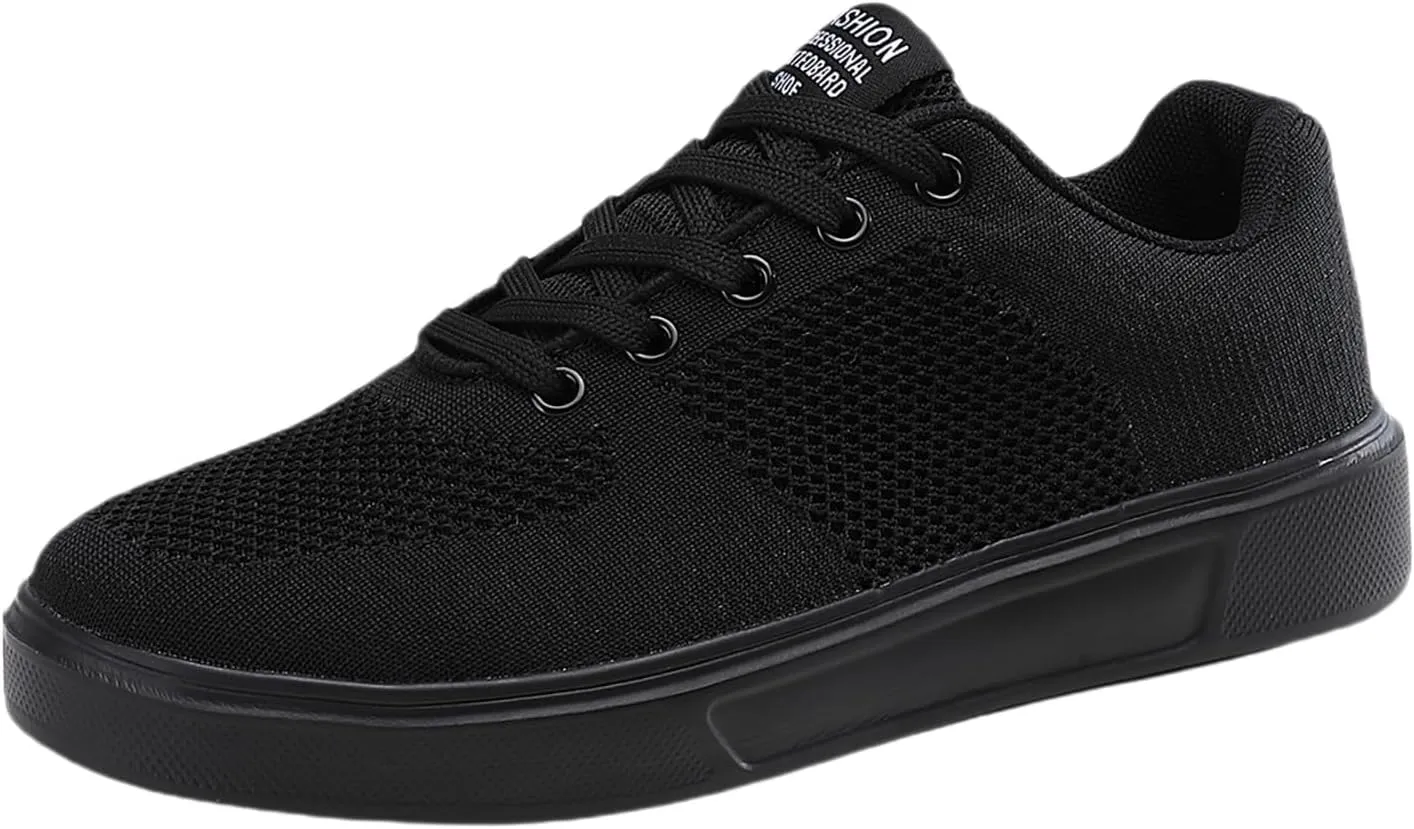 Leisure Couple Men Women Four Seasons Mesh Non Slip Flat Round Toe Breathable Lace Up Lazy Leisure Men S Casual Shoes 9 Men's