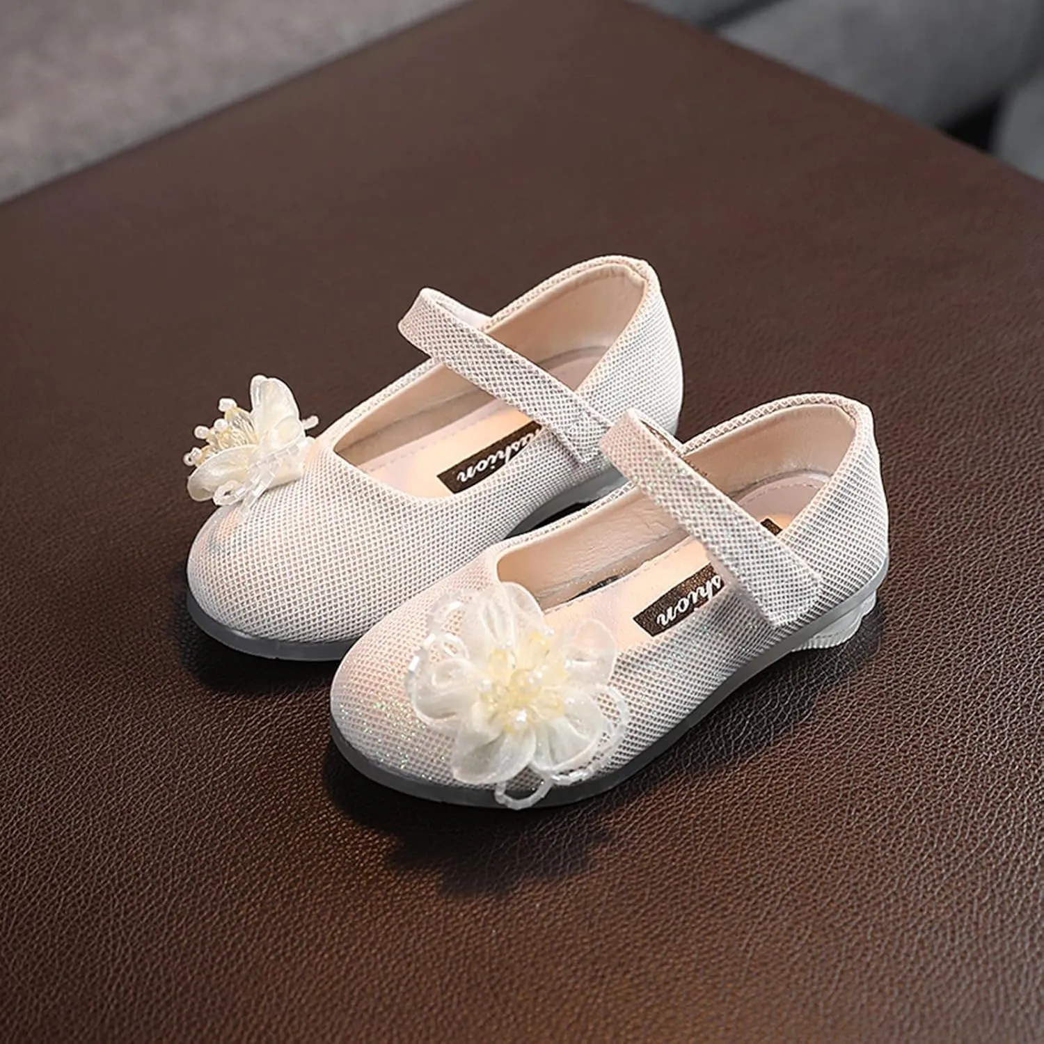 Madden Girls Sandals Girls Sandals Children Shoes Pearl Flower Princess Shoes Dance Girls Flip Flops Bulk
