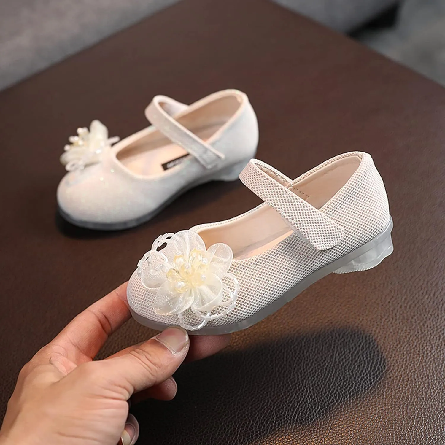 Madden Girls Sandals Girls Sandals Children Shoes Pearl Flower Princess Shoes Dance Girls Flip Flops Bulk
