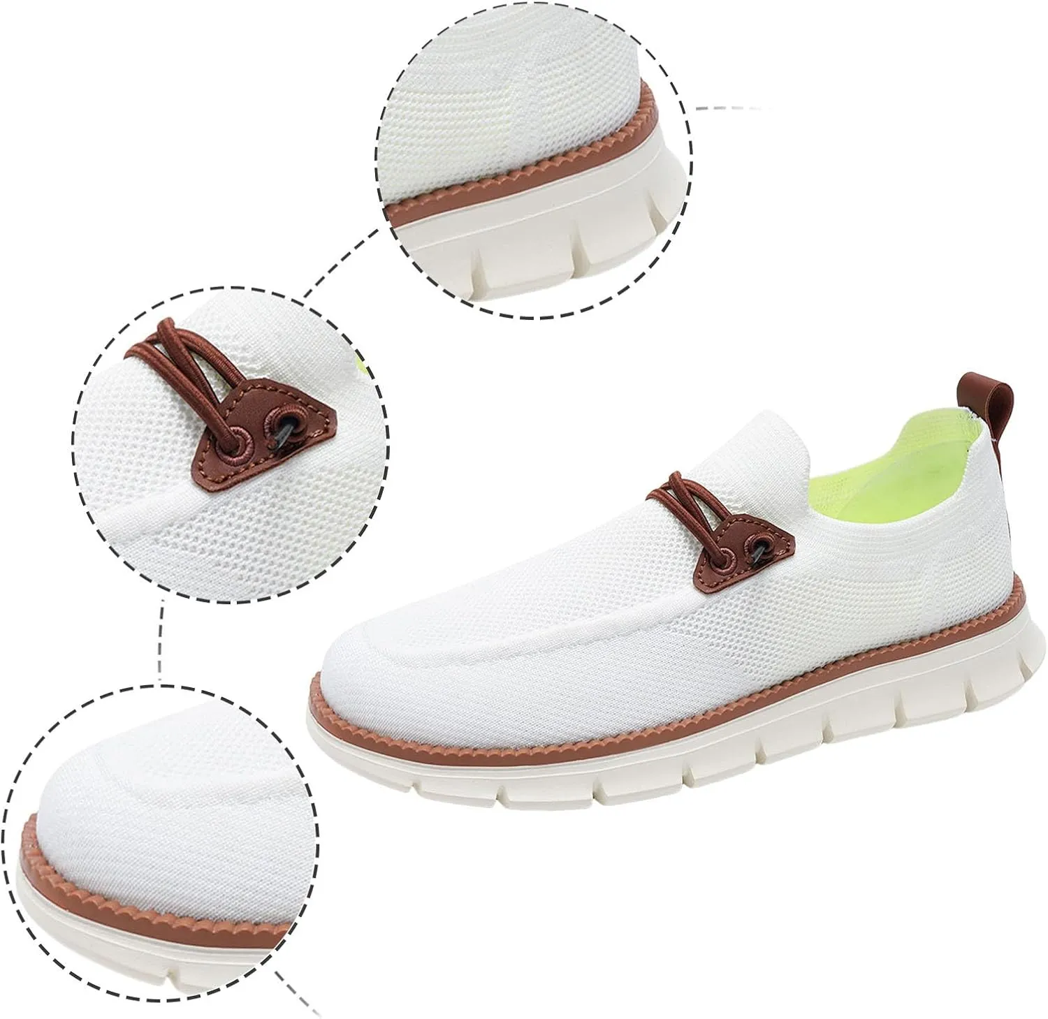 Men Sports Shoes Fashionable New Pattern Solid Color Simple Mesh Breathable Lightweight Men's Athletic Sneaker Shoes for Men
