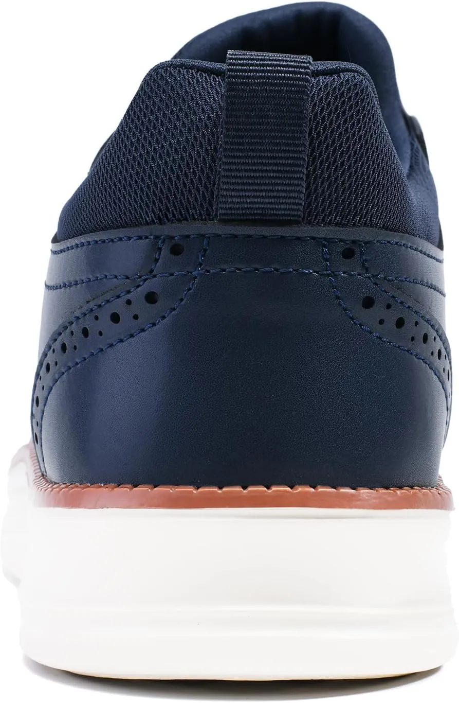 Men's Dress Sneakers Oxfords Shoes Business Wingtip Casual Walking Brogue Shoes