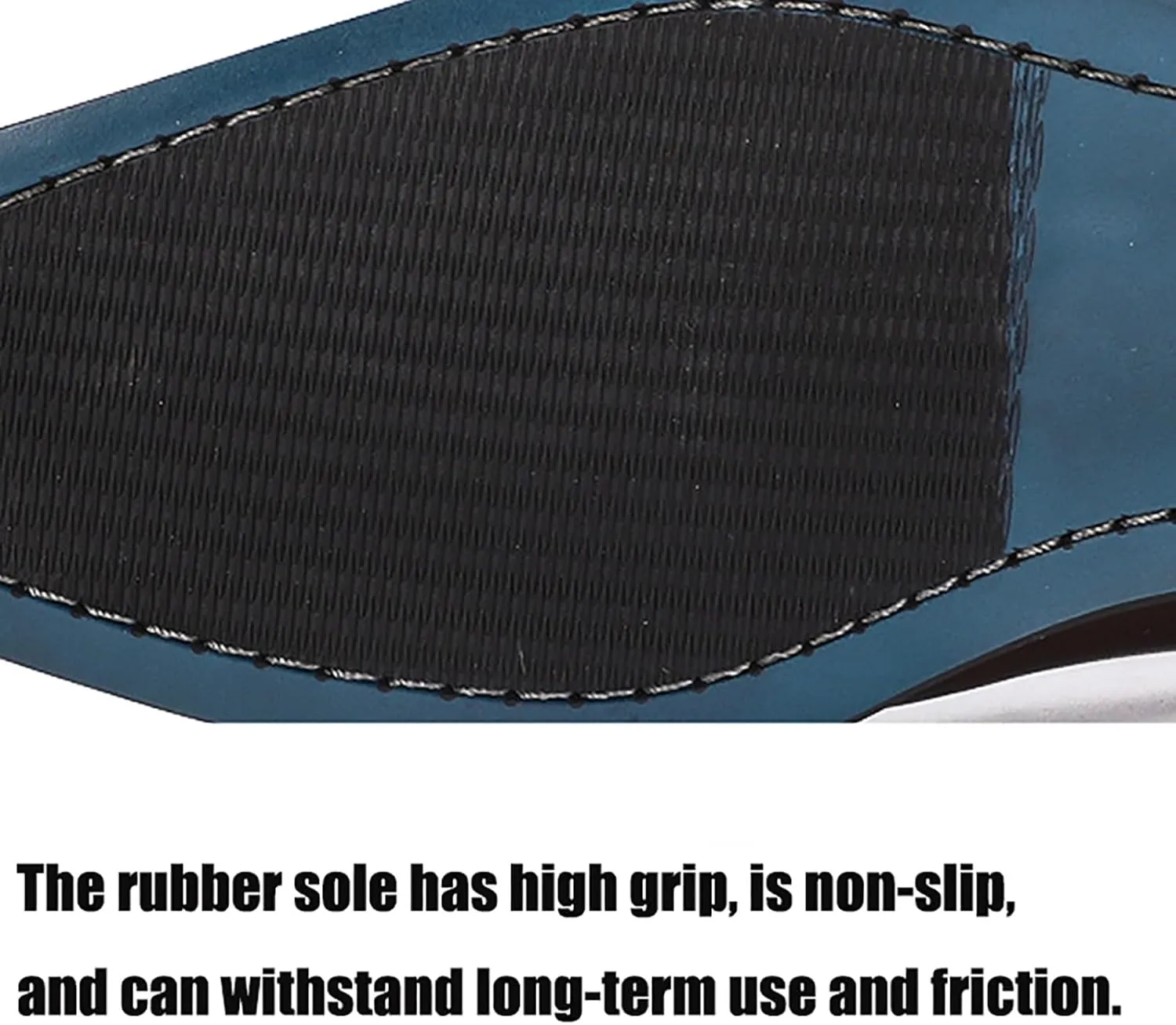 Men's Premium Dress Shoes for Business and Weddings Breathable Leather Oxfords with Anti-Slip Rubber Sole