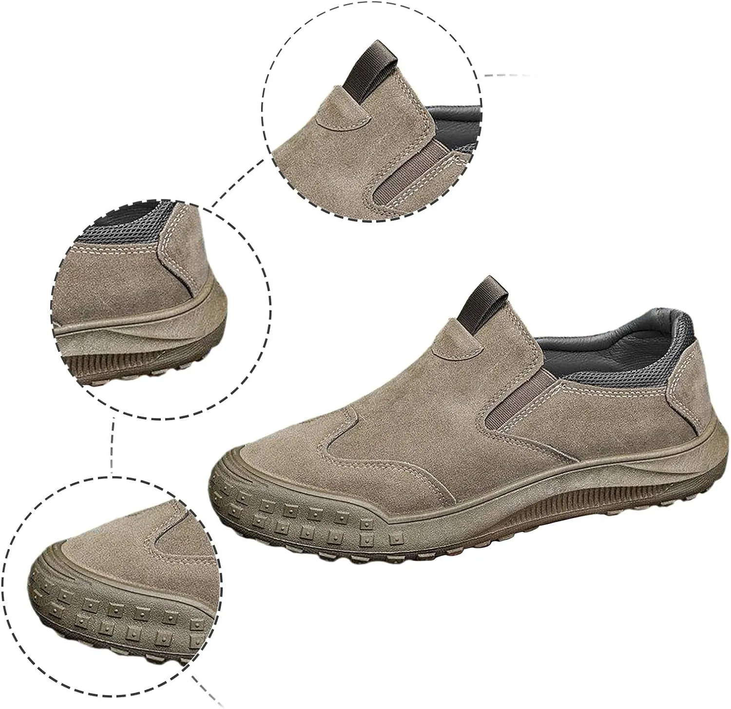 Men's Shoes Autumn and Winter New Outdoor Versatile Sports Breathable Men's Shoes Mens Canvas Slip on Shoes Casual Men's Shoe
