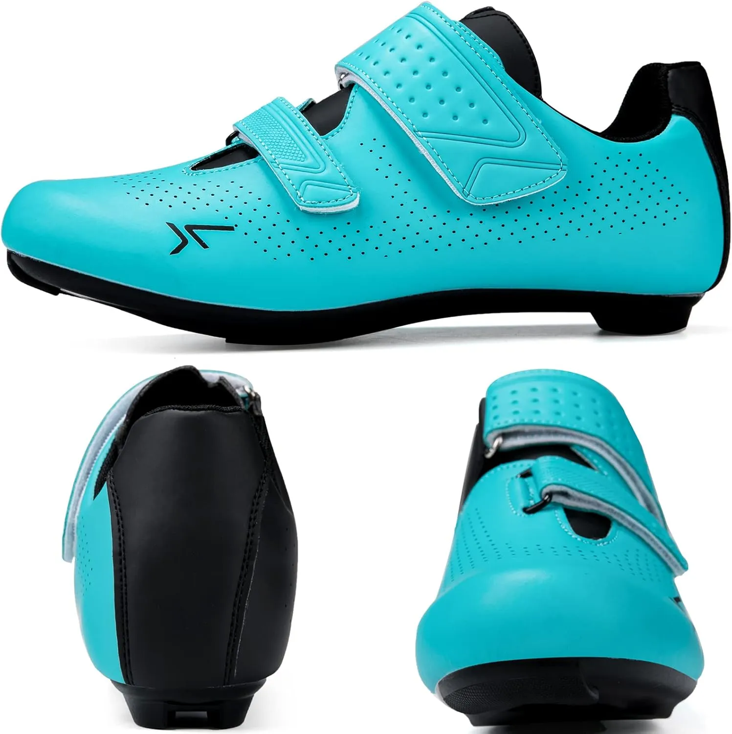 Mens Womens Cycling Shoes Compatible with Peloton Road Bike Riding Bicycle Pre-Installed Delta Cleats
