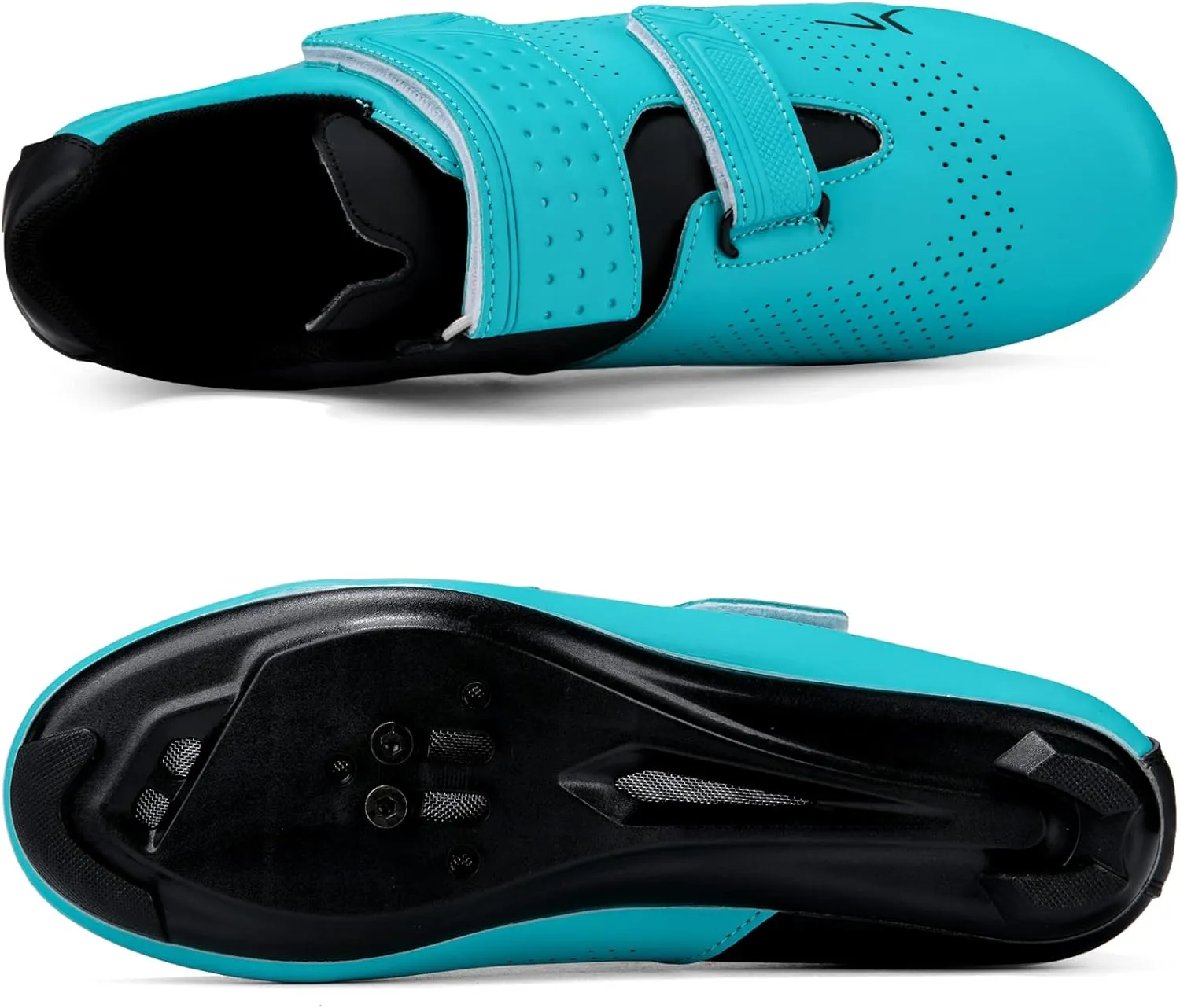 Mens Womens Cycling Shoes Compatible with Peloton Road Bike Riding Bicycle Pre-Installed Delta Cleats