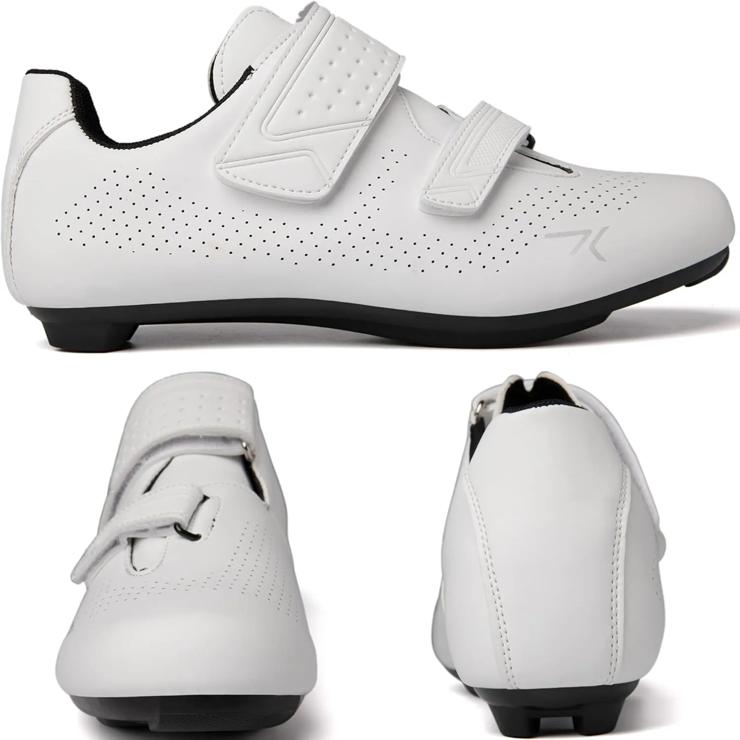 Mens Womens Cycling Shoes Compatible with Peloton Road Bike Riding Bicycle Pre-Installed Delta Cleats