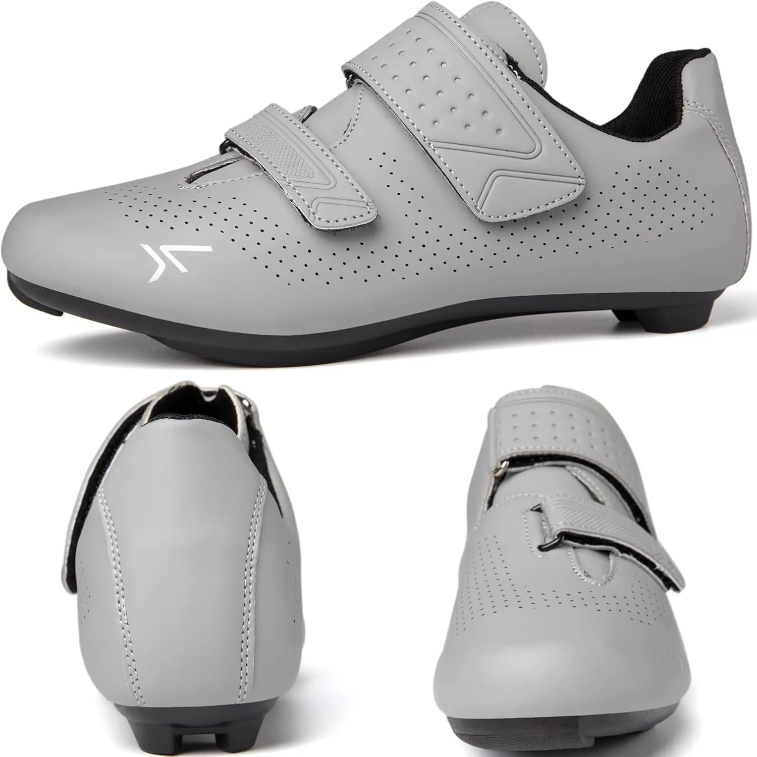 Mens Womens Cycling Shoes Compatible with Peloton Road Bike Riding Bicycle Pre-Installed Delta Cleats